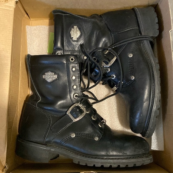 Harley-Davidson Other - Mens Harley Davidson faded glory boots